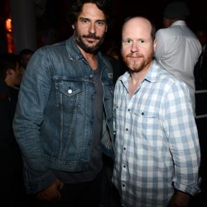 Joe Manganiello and Joss Whedon