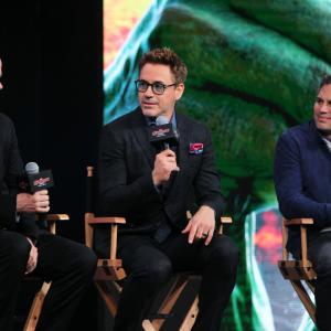 Robert Downey Jr., Mark Ruffalo, Joss Whedon