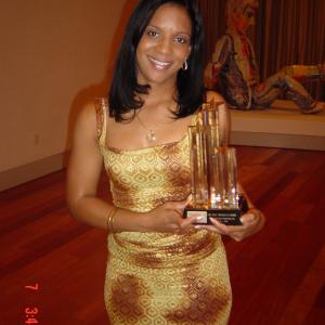 Stuntwoman April Weeden Black Arts Alliance Award North Carolina
