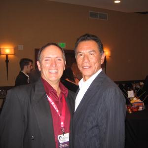 with Wes Studi
