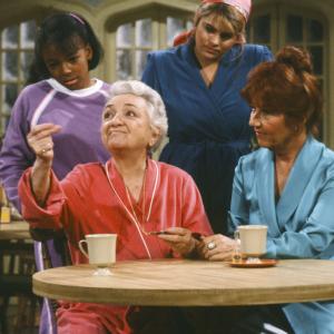Still of Kim Fields Molly Picon Charlotte Rae and Lisa Whelchel in The Facts of Life 1979