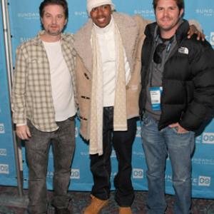 Nick Cannon Jonathan Liebesman and Shea Whigham at event of The Killing Room 2009