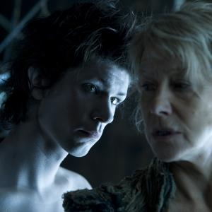 Still of Helen Mirren and Ben Whishaw in The Tempest (2010)
