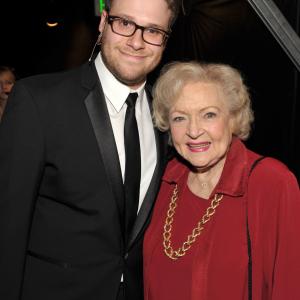 Seth Rogen and Betty White