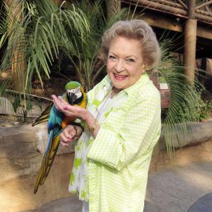 Actress Betty White attends the Greater Los Angeles Zoo Associations GLAZA 44th Annual Beastly Ball at the Los Angeles Zoo on June 14 2014 in Los Angeles California