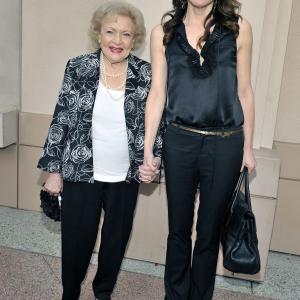 Jane Leeves and Betty White