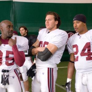 Still of Morris Chestnut Brian White and Hayes MacArthur in The Game Plan 2007
