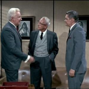 Still of Charles Lane David White and Dick York in Bewitched 1964