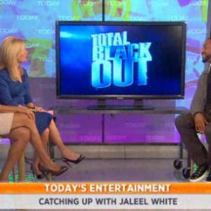 Jaleel White visits The Today Show as the host of Syfys Total Blackout