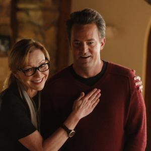 Still of Matthew Perry and Julie White in Go On The World Aint Over Til Its Over 2012