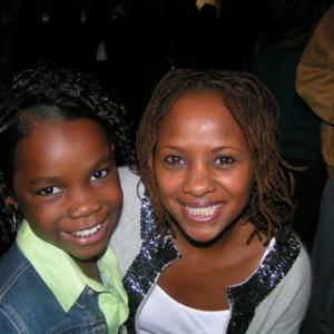 Karen Malina White and Car'ynn Sims at Ties That Bind Short Film screening in LA. Madison in the film is portrayed by Karen Malina White, young Madison is portrayed by Car'ynn Sims. Ties That Bind WON Best Short Film at The Pan African Film & Arts Festival in February 2006. Storyline: A young woman seems to have everything successful business, big house, loving boyfriend and an abusive mother. Stars Marla Gibbs, Karen Malina White, Tico Wells, Starletta DuPois and Car'ynn Sims.