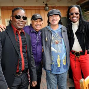Carlos Santana, Philip Bailey, Maurice White and Verdine White