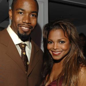 Janet Jackson and Michael Jai White at event of Why Did I Get Married? 2007