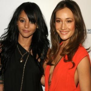 Maggie Q and Persia White at Genesis Awards in Beverly Hills California.