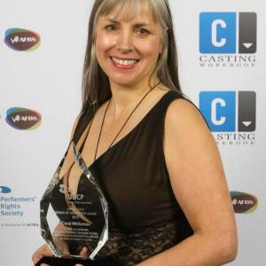 Carol Whitman 2013 Lorena Gale Woman of Distinction Award presented by UBCPACTRA