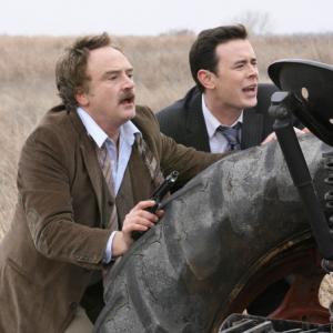 Still of Jack Colin and Bradley Whitford in The Good Guys 2010