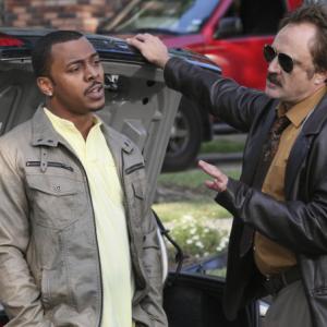 Still of RonReaco Lee and Bradley Whitford in The Good Guys 2010