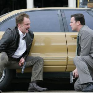 Still of Colin Hanks and Bradley Whitford in The Good Guys 2010