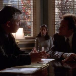 Still of Adam Arkin and Bradley Whitford in The West Wing (1999)