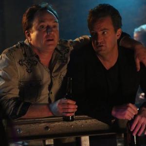 Still of Matthew Perry and Bradley Whitford in Go On 2012