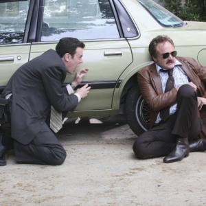 Still of Jack Colin and Bradley Whitford in The Good Guys 2010