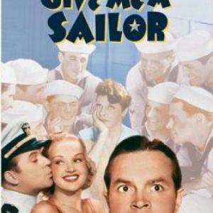 Bob Hope Betty Grable and Jack Whiting in Give Me a Sailor 1938