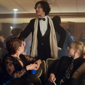 Still of Mae Whitman, Ezra Miller and Erin Wilhelmi in The Perks of Being a Wallflower (2012)