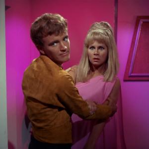 Still of Robert Walker Jr. and Grace Lee Whitney in Star Trek (1966)