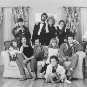 Still of David Strathairn Griffin Dunne Dan Futterman Ben Savage Patricia Kalember Jessica Seely Adrienne Shelly Margaret Whitton and Hillary Wolf in Big Girls Dont Cry They Get Even 1992
