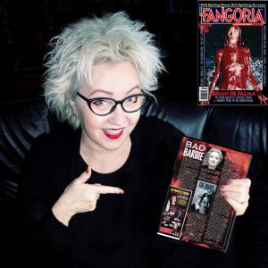 Barbie Wilde Interview with Fangoria Magazine about the publication of her novel The Venus Complex