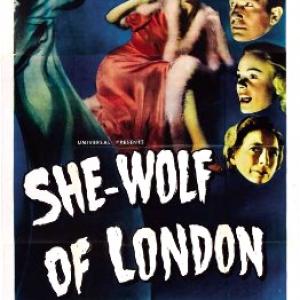 June Lockhart, Sara Haden, Don Porter and Jan Wiley in She-Wolf of London (1946)