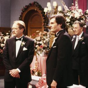 Still of Norm Crosby Martin Mull and Fred Willard in Roseanne 1988