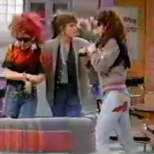 JoAnn Willette as Susie with Pam Dawber and Rebecca Schaeffer in MY SISTER SAM If You Knew Susie
