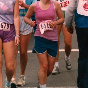 JoAnn Willette 1ST LOS ANGELES MARATHON March 9th 1986