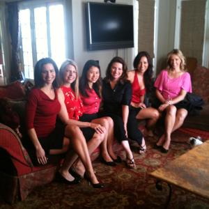 JoAnn Willette producer of MY COVERGIRLS with cast