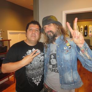 Chuck Williams and Rob Zombie