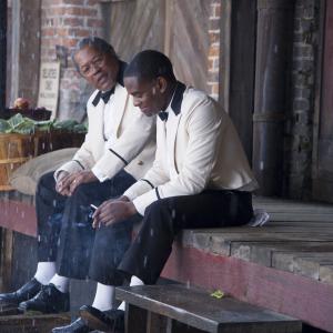 Still of Clarence Williams and Aml Ameen in The Butler (2013)