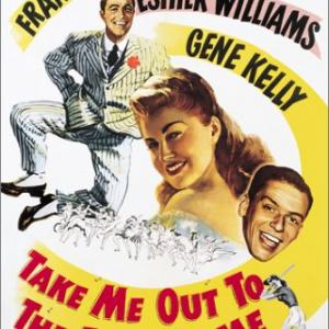 Gene Kelly Frank Sinatra and Esther Williams in Take Me Out to the Ball Game 1949