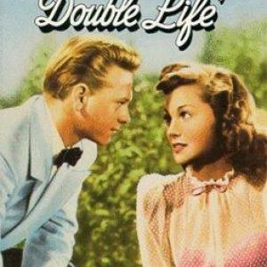 Mickey Rooney and Esther Williams in Andy Hardy's Double Life (1942)