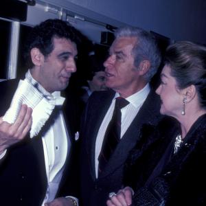 Plácido Domingo, Fernando Lamas and Esther Williams