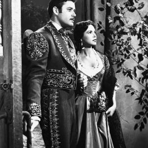 Still of Jolene Brand and Guy Williams in Zorro (1957)