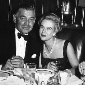 Suddenly Last Summer Premiere  Party at Chasens Clark Gable with wife Kay 1959