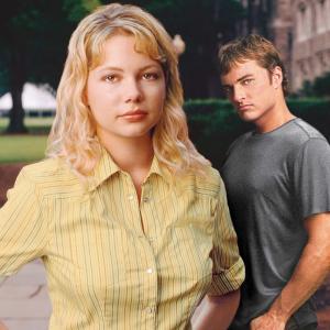 Still of Kerr Smith and Michelle Williams in Dawsons Creek 1998