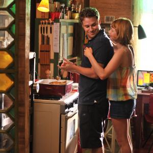 Still of Seth Rogen and Michelle Williams in Take This Waltz 2011