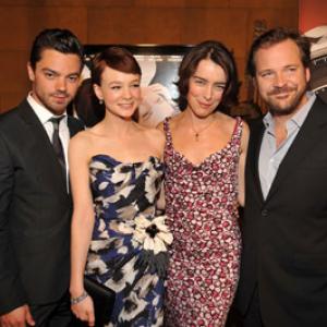 Peter Sarsgaard Olivia Williams Dominic Cooper and Carey Mulligan at event of An Education 2009