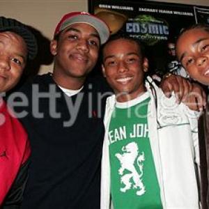 Kyle Massey Christopher Massey Oren Williams  Zachary Isaiah Williams at Special Screening Of Calvin And Freddies Cosmic Encounters  Warner Brothers