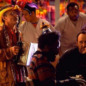 Still of Kevin Spacey David Patrick Kelly and Saul Williams in KPAX 2001