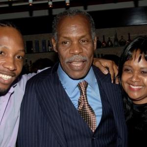 KC Collins Danny Glover and Tonya Williams at Reelworld Film Festival in Toronto Canada