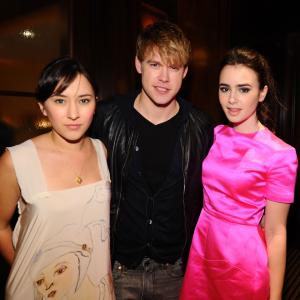 Zelda Williams Lily Collins and Chord Overstreet