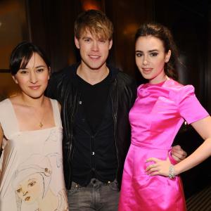 Zelda Williams, Lily Collins and Chord Overstreet